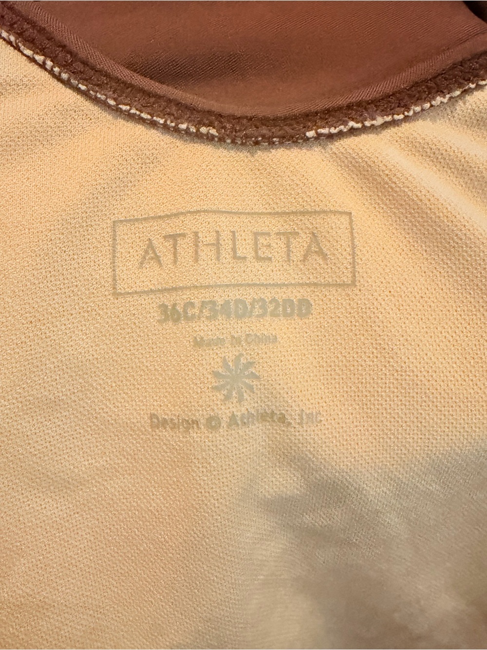 Athleta Brown Halter One-Piece Swimsuit - Picture 5 of 5